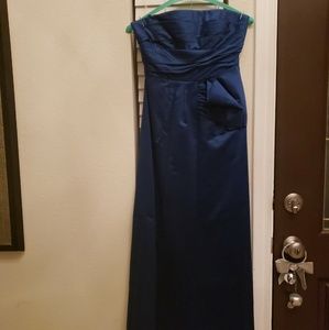 💙💙Bcbg Maxazria Blue Satin Dress